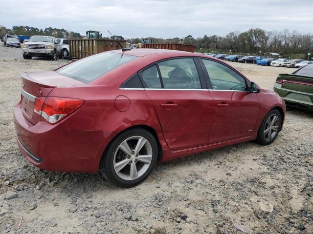 1G1PG5SC0C7169227 - 2012 CHEVROLET CRUZE LT MAROON photo 3