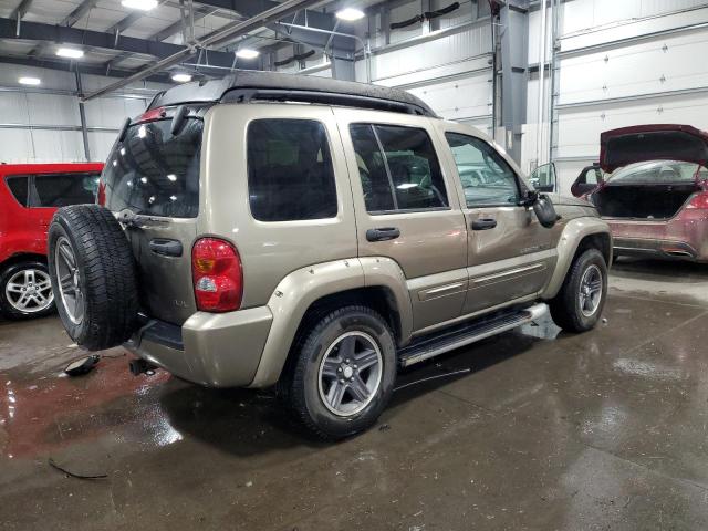 1J4GL38K83W634343 - 2003 JEEP LIBERTY RENEGADE TAN photo 3