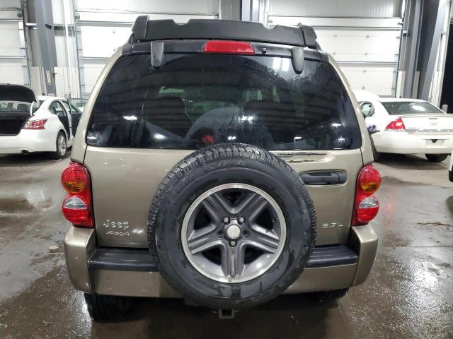 1J4GL38K83W634343 - 2003 JEEP LIBERTY RENEGADE TAN photo 6