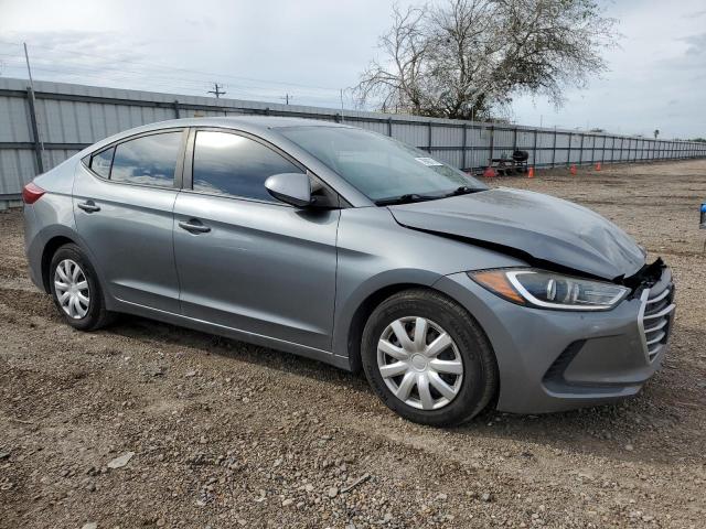 KMHD74LF7HU115604 - 2017 HYUNDAI ELANTRA SE SILVER photo 4