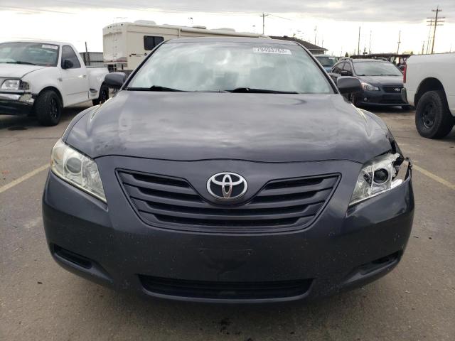 4T1BE46K17U082118 - 2007 TOYOTA CAMRY CE GRAY photo 5