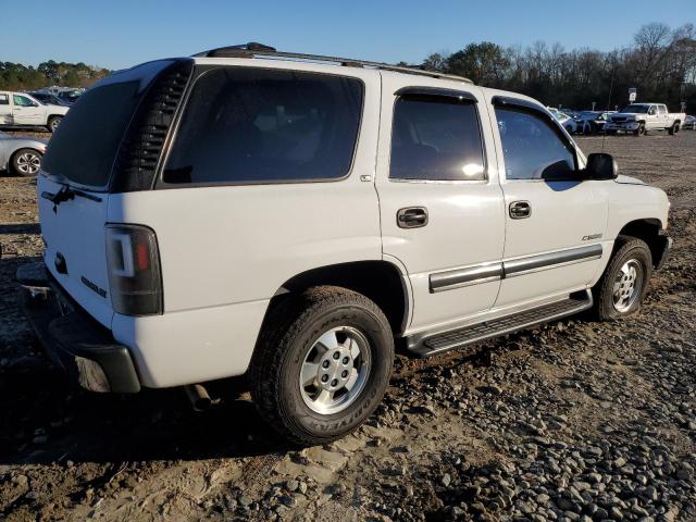 1GNEC13T11R152852 - 2001 CHEVROLET TAHOE C1500 WHITE photo 3