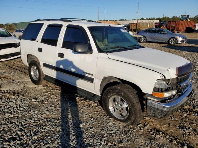 1GNEC13T11R152852 - 2001 CHEVROLET TAHOE C1500 WHITE photo 4