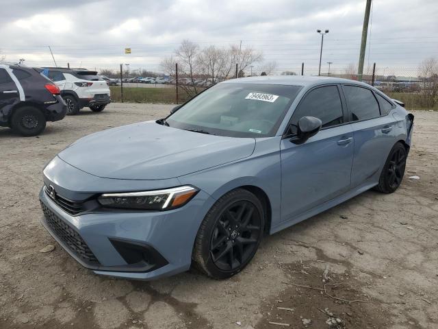 2HGFE2F5XPH519297 - 2023 HONDA CIVIC SPORT GRAY photo 1