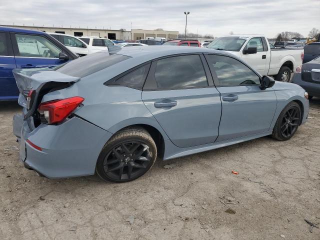 2HGFE2F5XPH519297 - 2023 HONDA CIVIC SPORT GRAY photo 3