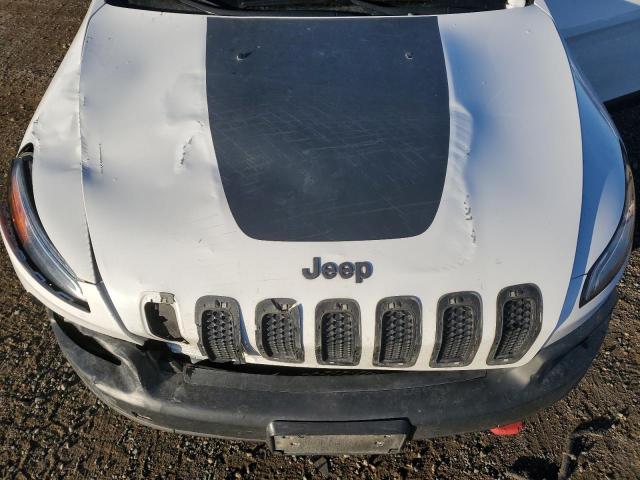 1C4PJMBS8FW770020 - 2015 JEEP CHEROKEE TRAILHAWK თეთრი ფოტო 12