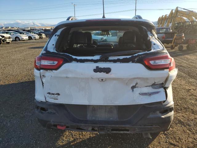 1C4PJMBS8FW770020 - 2015 JEEP CHEROKEE TRAILHAWK თეთრი ფოტო 6