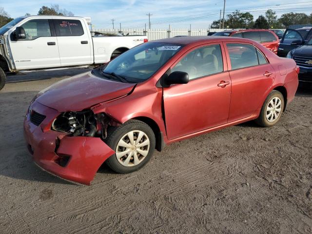 JTDBL40E899033422 - 2009 TOYOTA CAROLLA BASE RED photo 1