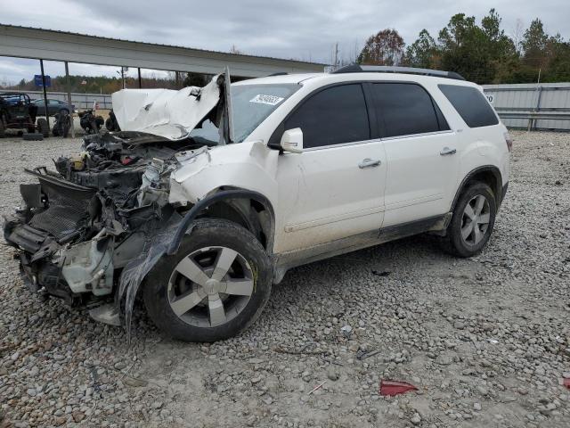 1GKLRMED7AJ134087 - 2010 CHEVROLET ACADIA SLT-1 WHITE photo 1