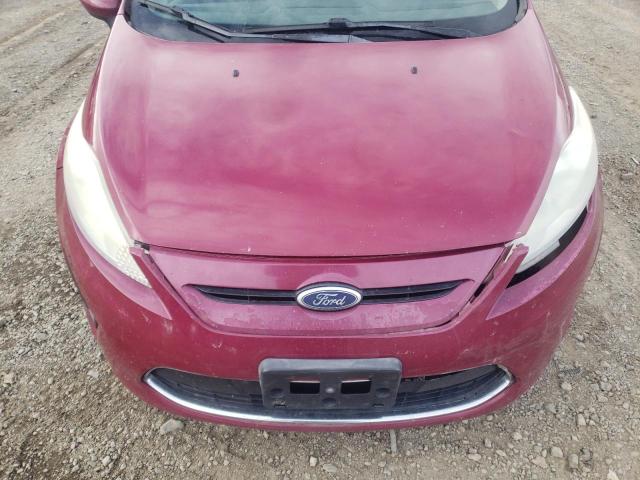 3FADP4EJ9BM149275 - 2011 FORD FIESTA SE RED photo 11