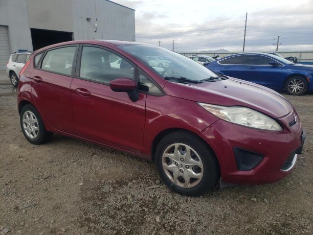 3FADP4EJ9BM149275 - 2011 FORD FIESTA SE RED photo 4