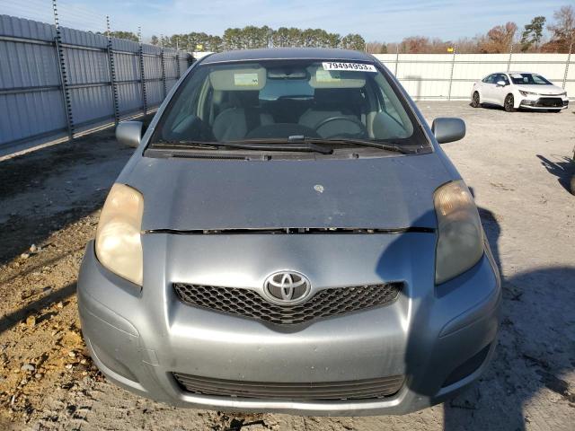 JTDJT4K39A5295730 - 2010 TOYOTA YARIS GRAY photo 5