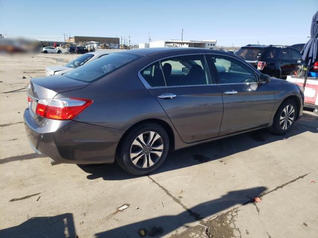 1HGCR2F37EA284522 - 2014 HONDA ACCORD LX GRAY photo 3