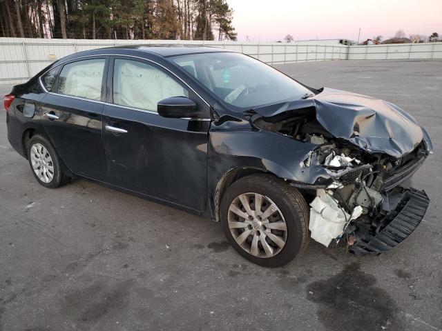 3N1AB7AP3HY364274 - 2017 NISSAN SENTRA S BLACK photo 4