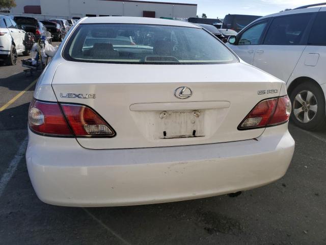 JTHBA30G940004220 - 2004 LEXUS ES 330 WHITE photo 6