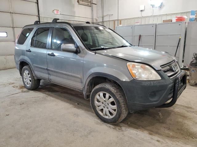 SHSRD77895U346596 - 2005 HONDA CR-V EX GRAY photo 4