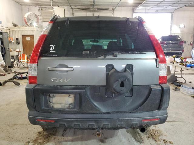 SHSRD77895U346596 - 2005 HONDA CR-V EX GRAY photo 6