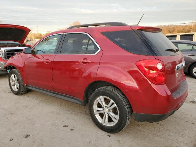 1GNALBEK5FZ128988 - 2015 CHEVROLET EQUINOX LT RED photo 2