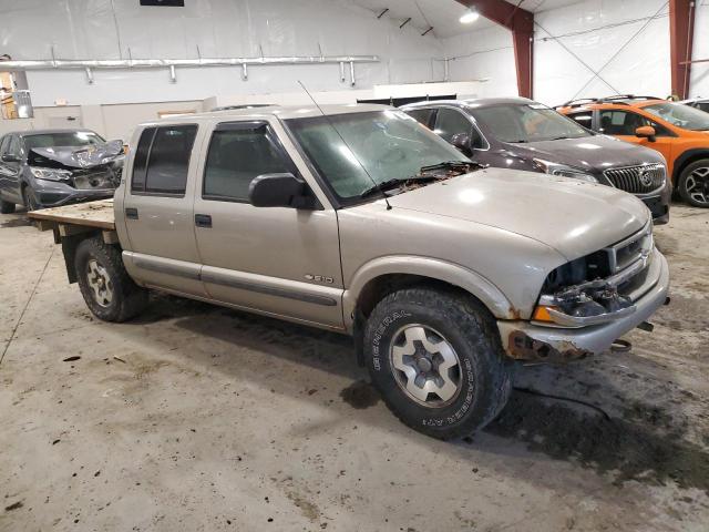 1GCDT13X83K138997 - 2003 CHEVROLET S TRUCK S10 SILVER photo 4