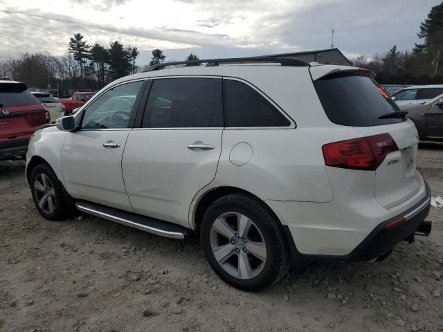 2HNYD2H24CH527249 - 2012 ACURA MDX WHITE photo 2