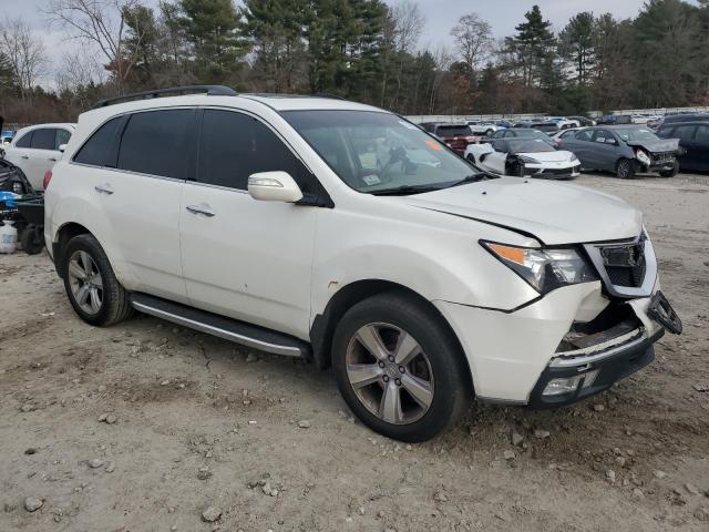 2HNYD2H24CH527249 - 2012 ACURA MDX WHITE photo 4