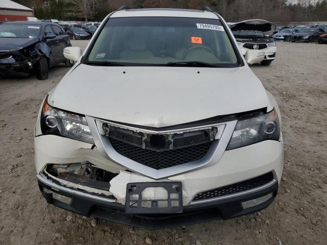 2HNYD2H24CH527249 - 2012 ACURA MDX WHITE photo 5