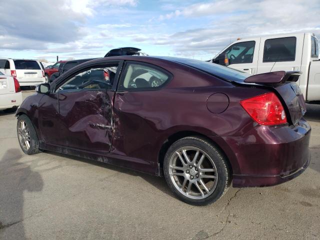 JTKDE167570205846 - 2007 TOYOTA SCION TC BURGUNDY photo 2