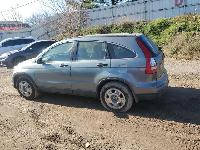 5J6RE4H37AL022506 - 2010 HONDA CR-V LX BLUE photo 2