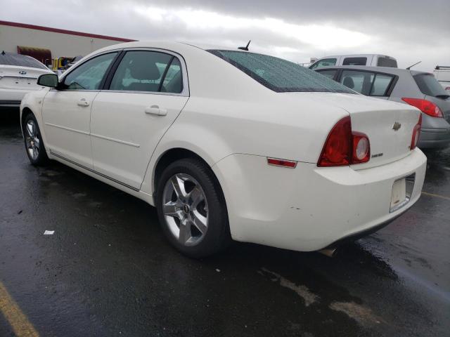 1G1ZH57B18F281585 - 2008 CHEVROLET MALIBU 1LT WHITE photo 2