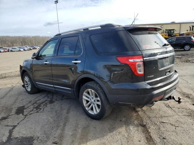 1FM5K7D89EGB87936 - 2014 FORD EXPLORER XLT BLACK photo 2