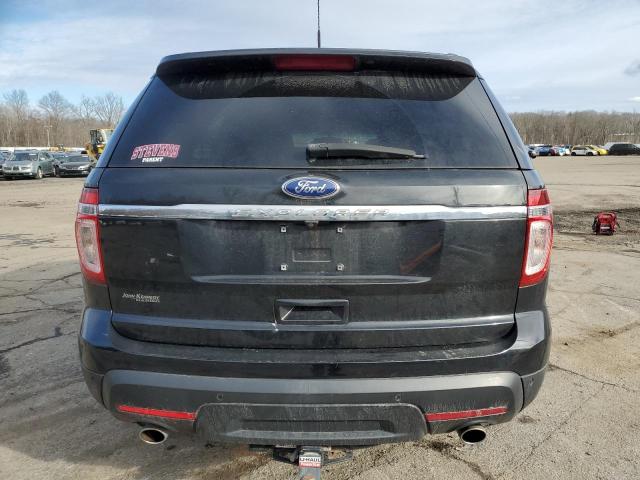 1FM5K7D89EGB87936 - 2014 FORD EXPLORER XLT BLACK photo 6