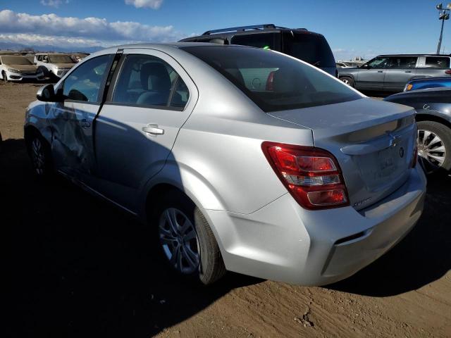 1G1JB5SB2L4100651 - 2020 CHEVROLET SONIC LS 银色 照片 2