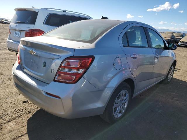 1G1JB5SB2L4100651 - 2020 CHEVROLET SONIC LS SILVER photo 3