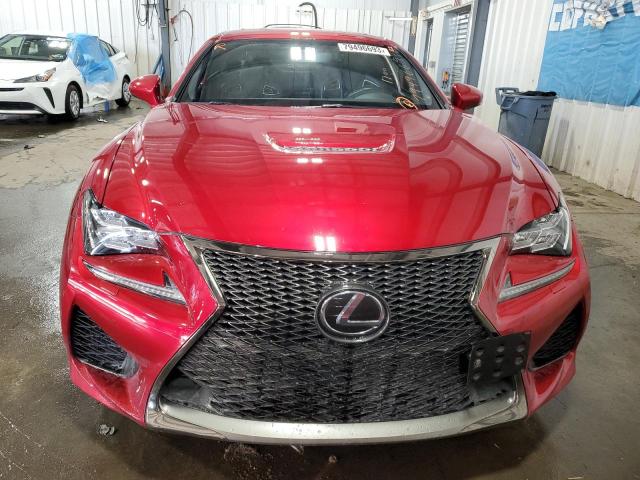 JTHHP5BC4H5005833 - 2017 LEXUS RC-F RED photo 5