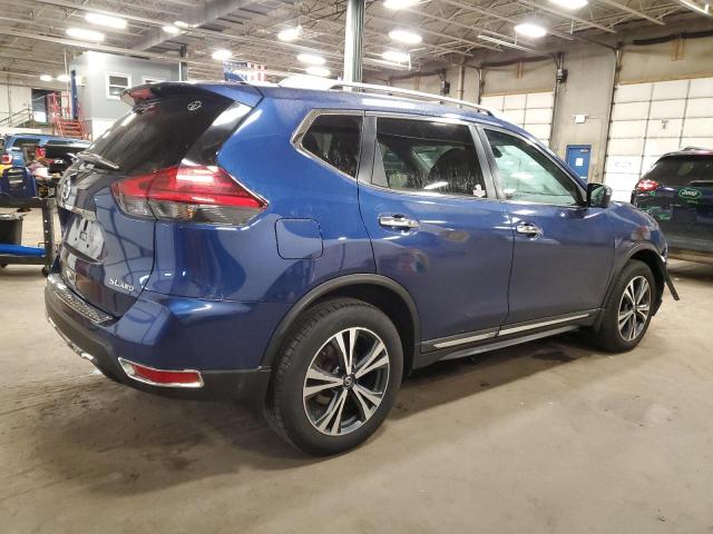 5N1AT2MV0HC743826 - 2017 NISSAN ROGUE SV BLUE photo 3