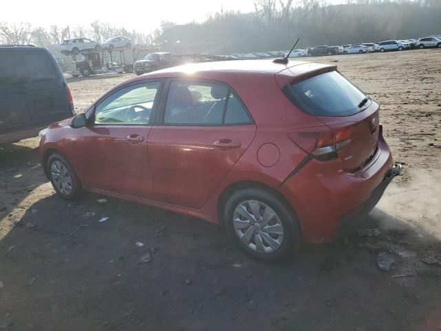 3KPA25AB4JE069049 - 2018 KIA RIO LX RED photo 2