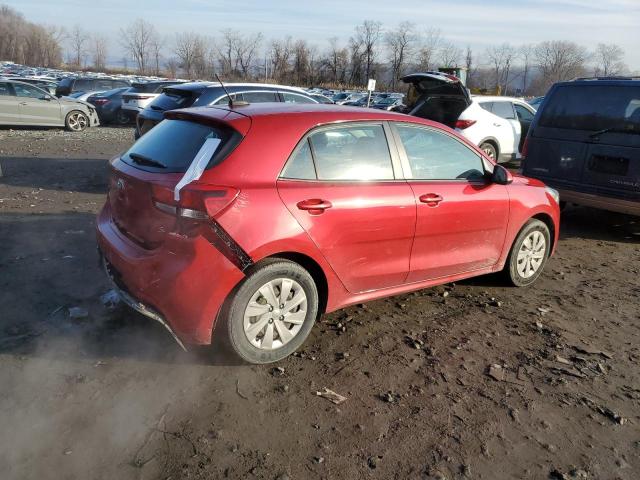 3KPA25AB4JE069049 - 2018 KIA RIO LX RED photo 3