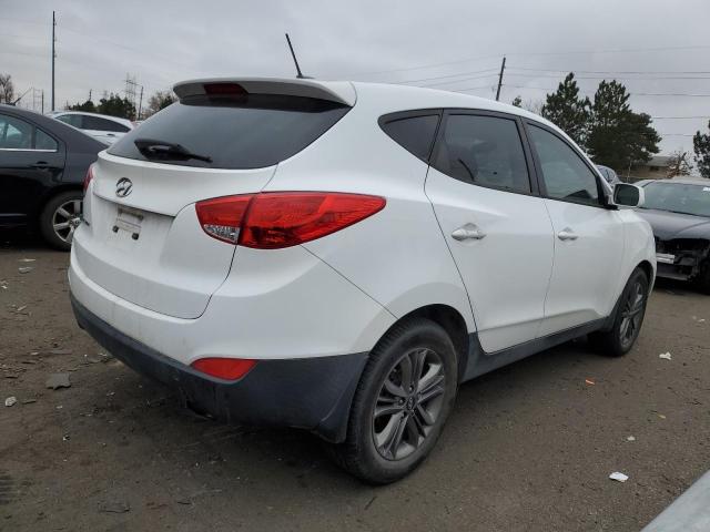 KM8JT3AF7EU847111 - 2014 HYUNDAI TUCSON GLS WHITE photo 3