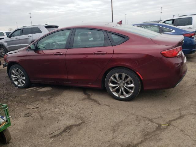 1C3CCCBG2FN601264 - 2015 CHRYSLER 200 S BURGUNDY photo 2