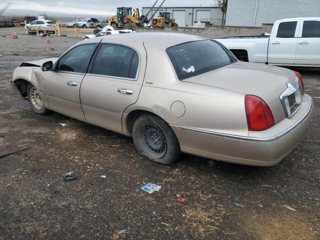 1LNFM81W3WY665609 - 1998 LINCOLN TOWN CAR EXECUTIVE Թուխ լուսանկար 2