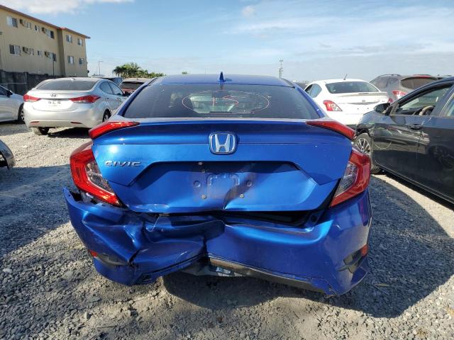 19XFC2F77JE038724 - 2018 HONDA CIVIC EX BLUE photo 6