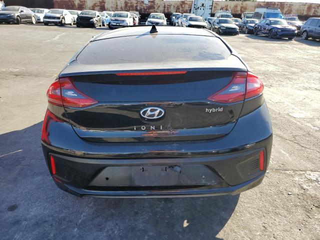 KMHC05LC7KU111202 - 2019 HYUNDAI IONIQ LIMITED BLACK photo 6