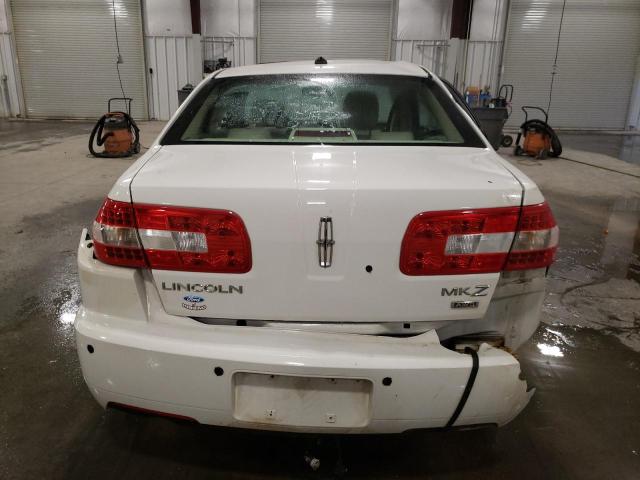 3LNHM28T99R606228 - 2009 LINCOLN MKZ WHITE photo 6