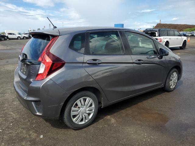 3HGGK5H50HM707664 - 2017 HONDA FIT LX GRAY photo 3