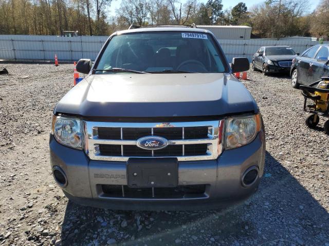 1FMCU0C76CKA60007 - 2012 FORD ESCAPE XLS GRAY photo 5