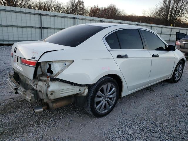 1HGCP3F82BA031059 - 2011 HONDA ACCORD EXL WHITE photo 3