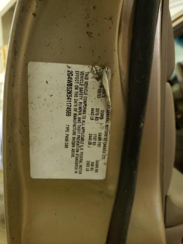 2G4WB52K541174569 - 2004 BUICK REGAL LS 棕色 照片 12