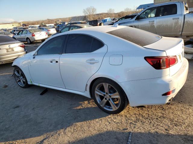 JTHBF5C23C5157111 - 2012 LEXUS IS 250 WHITE photo 2