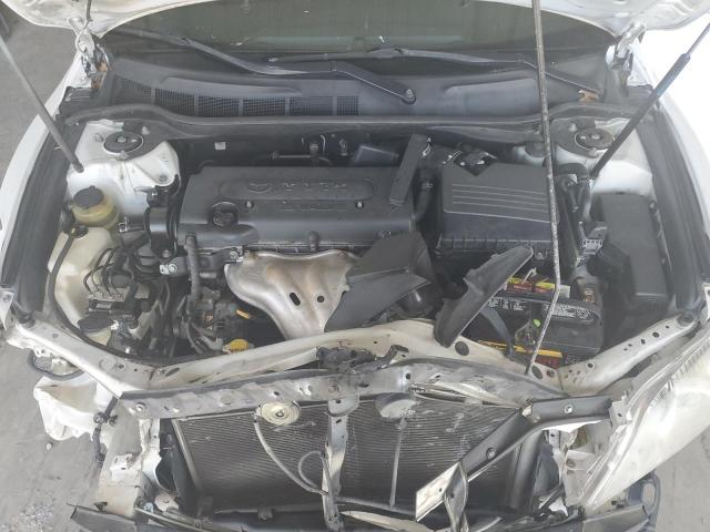 4T1BE46K78U769217 - 2008 TOYOTA CAMRY CE WHITE photo 11