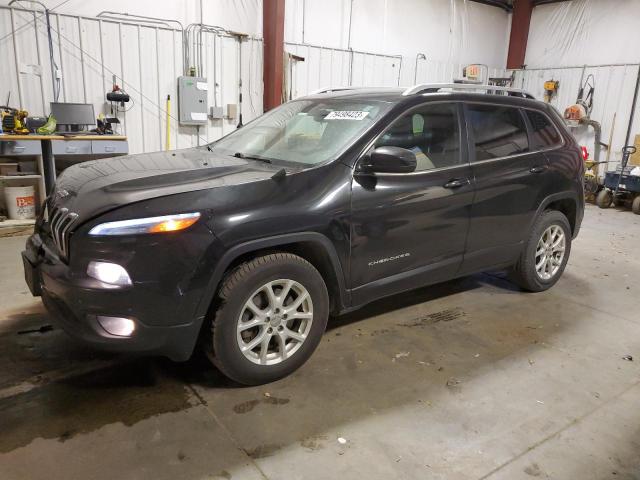 1C4PJMCS4GW267746 - 2016 JEEP CHEROKEE LATITUDE BLACK photo 1